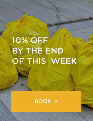  London customers rubbish removal service offer book by the end of the week